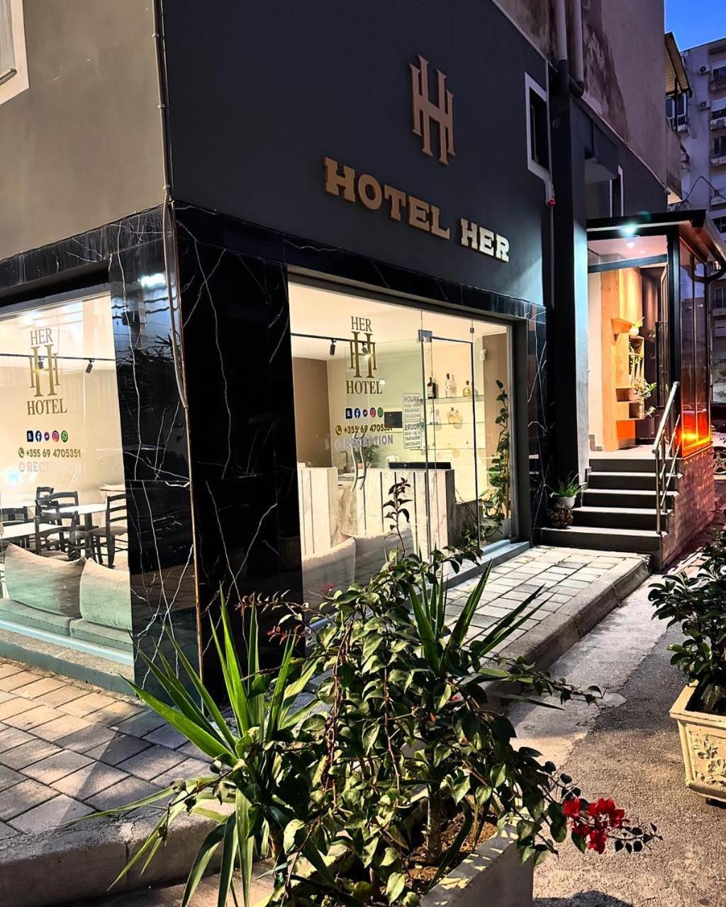 Hotel Her Влёра Экстерьер фото